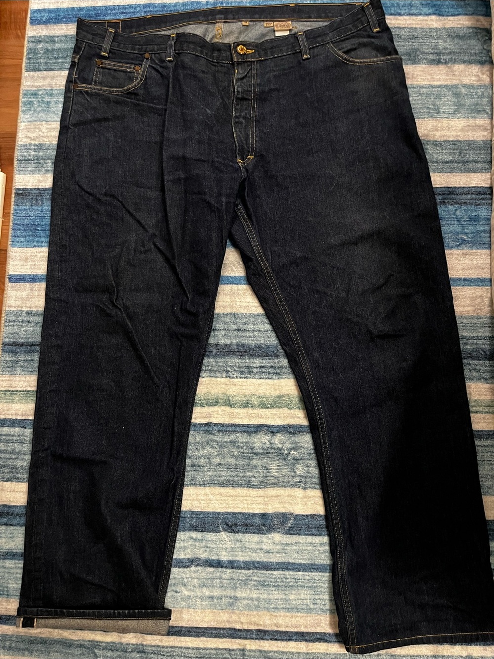 Vintage White Oak Cone Selvedge Denim Classic Fit Jeans from Bills Khakis 44x32